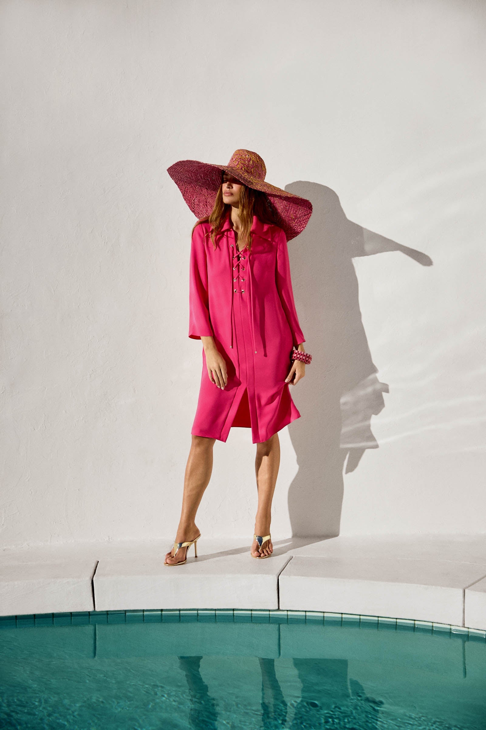 Janeiro Lace-Up Dress