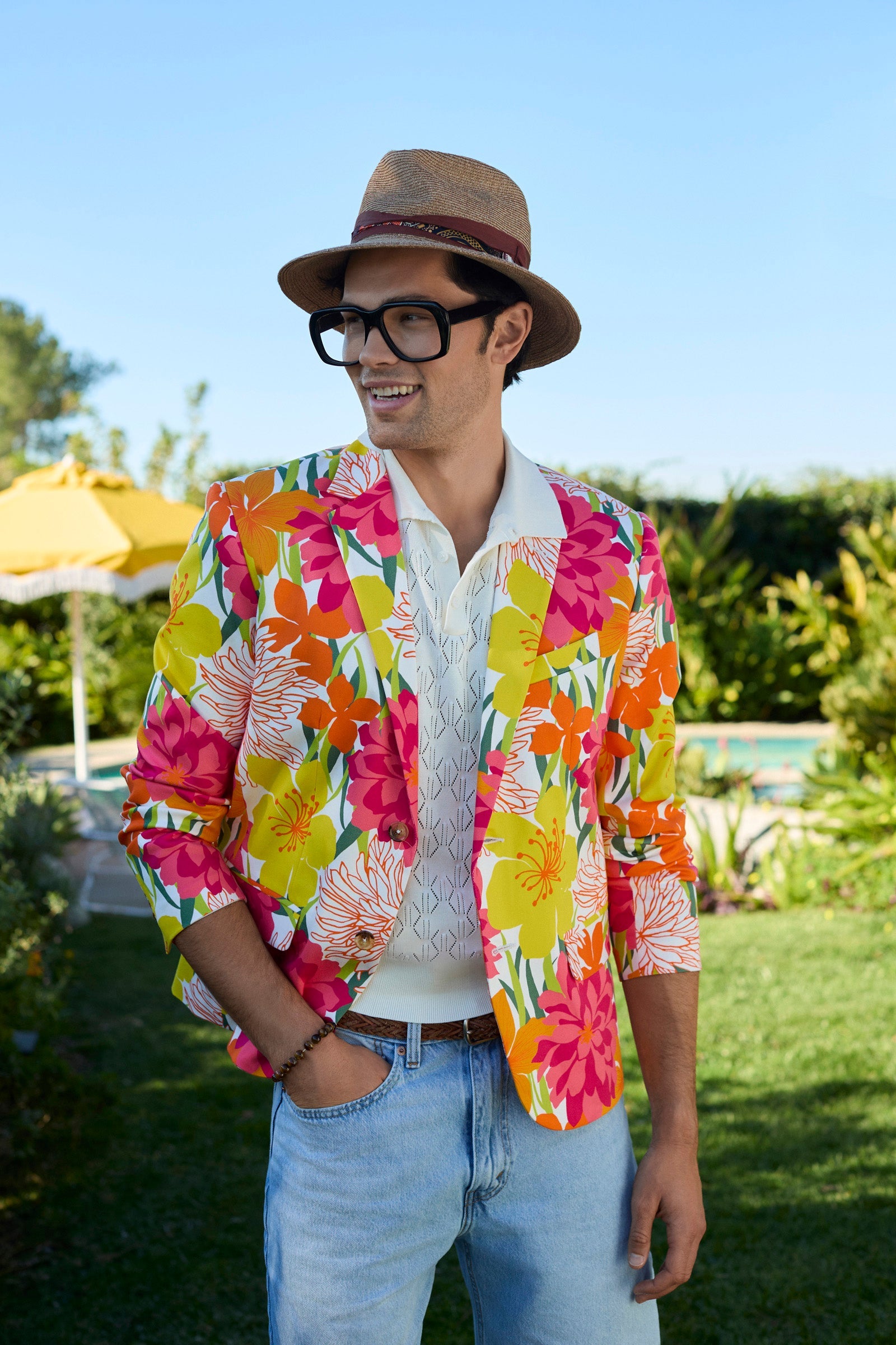 Thurston Blazer - Como Herringbone