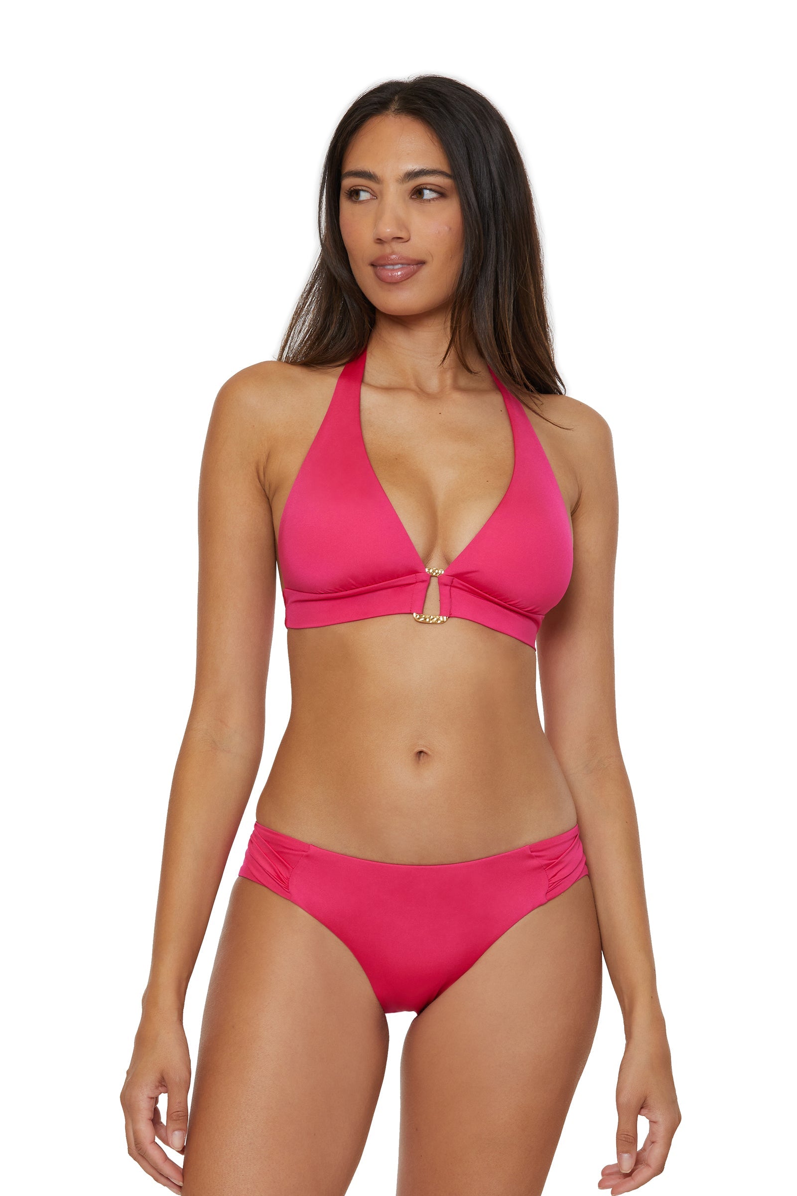 Monaco Banded Halter Swim Top