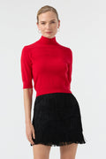 Mali Mock Neck Pullover