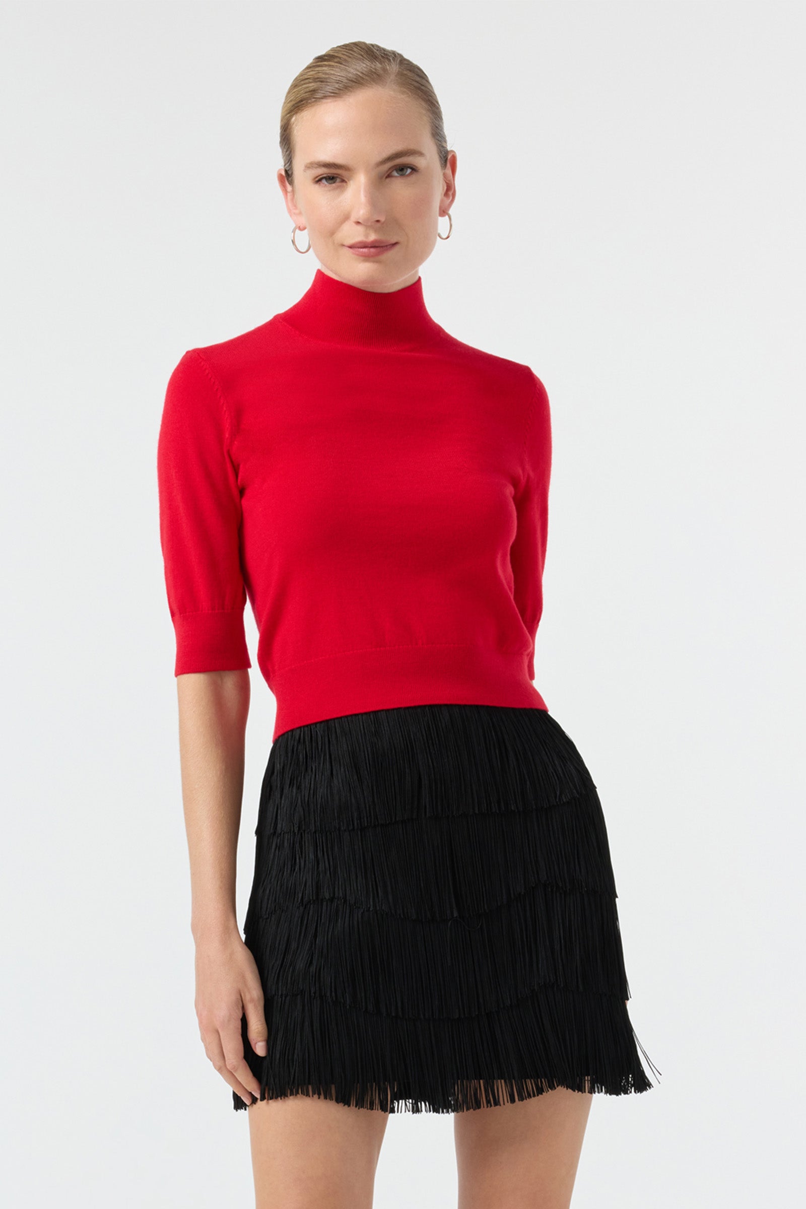 Mali Mock Neck Pullover