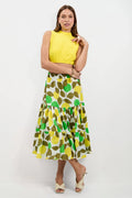 Nelda Sleeveless Crop Top - Poolside Terry