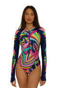 Long-Sleeve Zip-Up Paddlesuit - Paralia