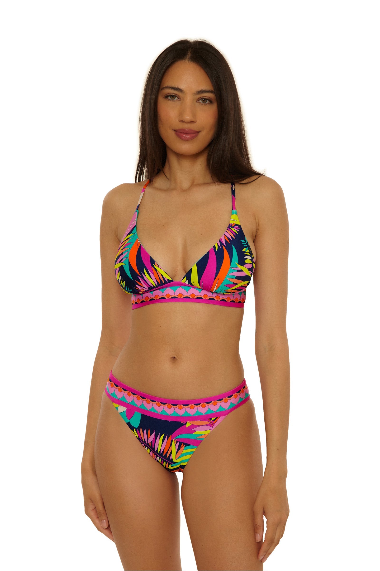 Reversible Halter Swim Top - Paralia