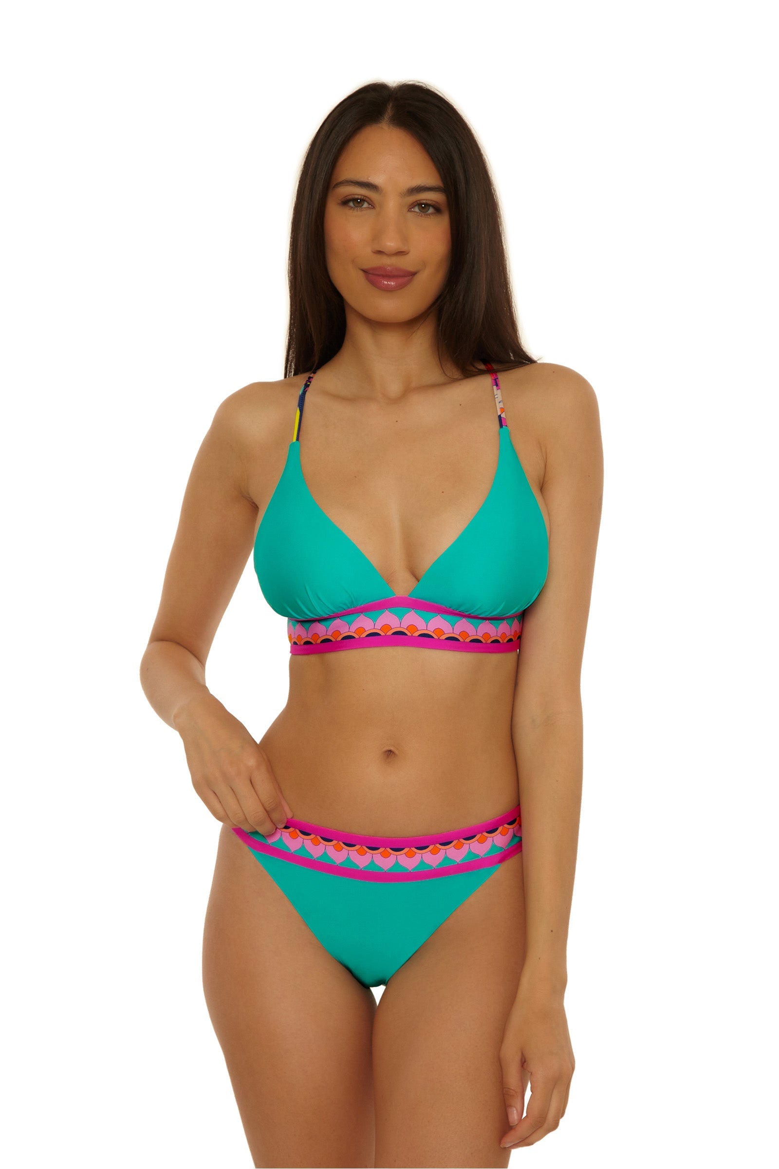 Reversible Halter Swim Top - Paralia