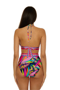 High-Waist Reversible Swim Bottom - Paralia