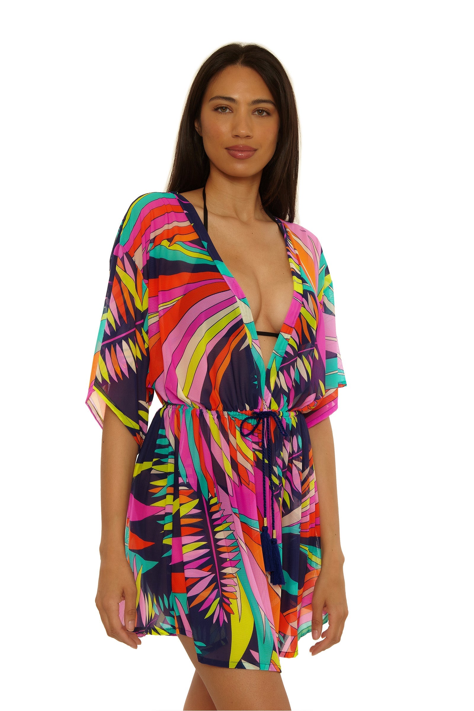 Mesh Tunic Cover-Up Dress - Paralia
