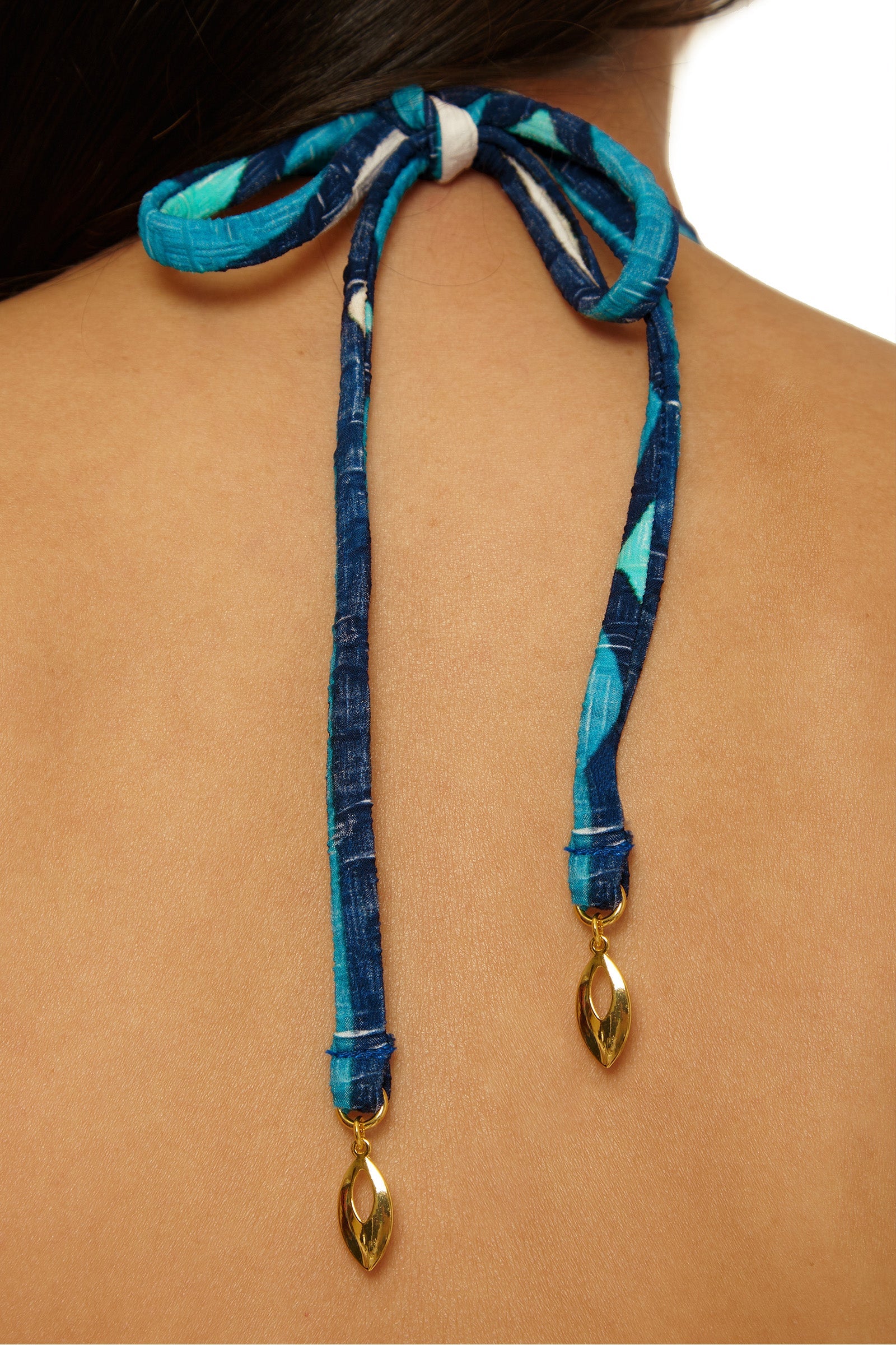 Banded Bandeau Swim Top - Paros