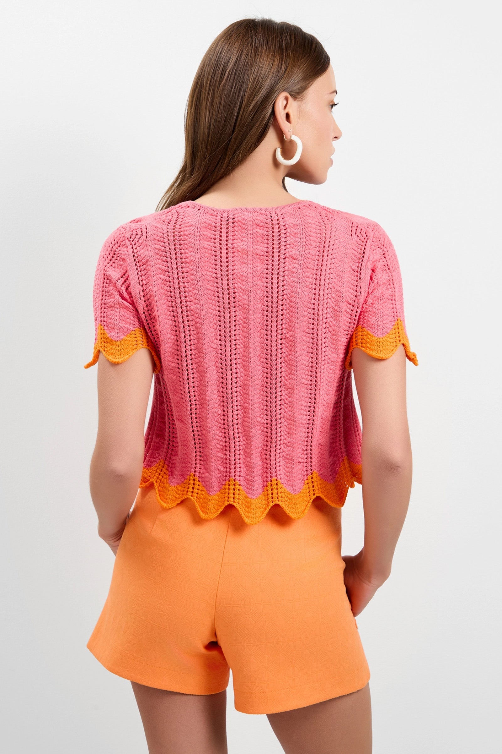 Playa Largo Wavy Knit Top