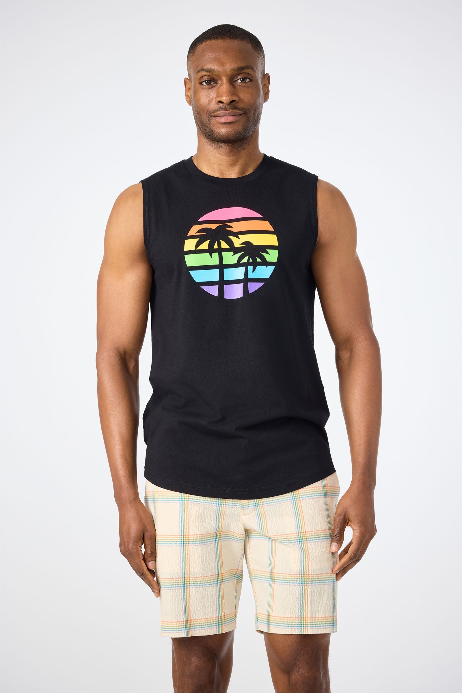 Sleeveless Muscle Tee - Pride