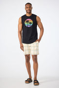 Sleeveless Muscle Tee - Pride