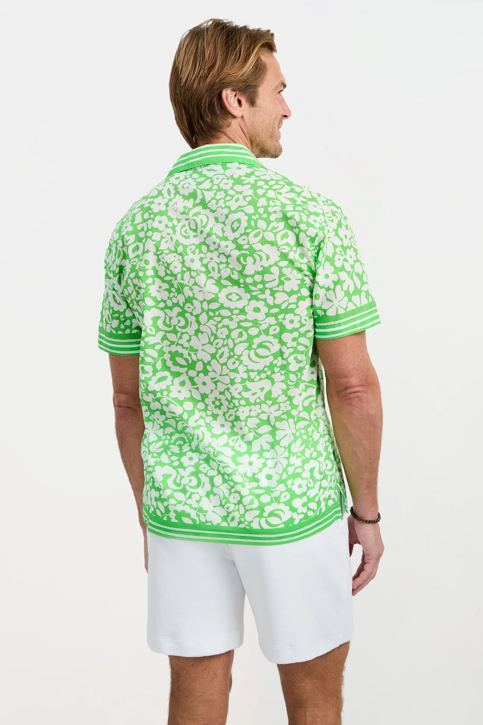 Josue Short-Sleeve Shirt - Poolside Gossip