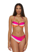 Buckle Bandeau Swim Top - Sunburst