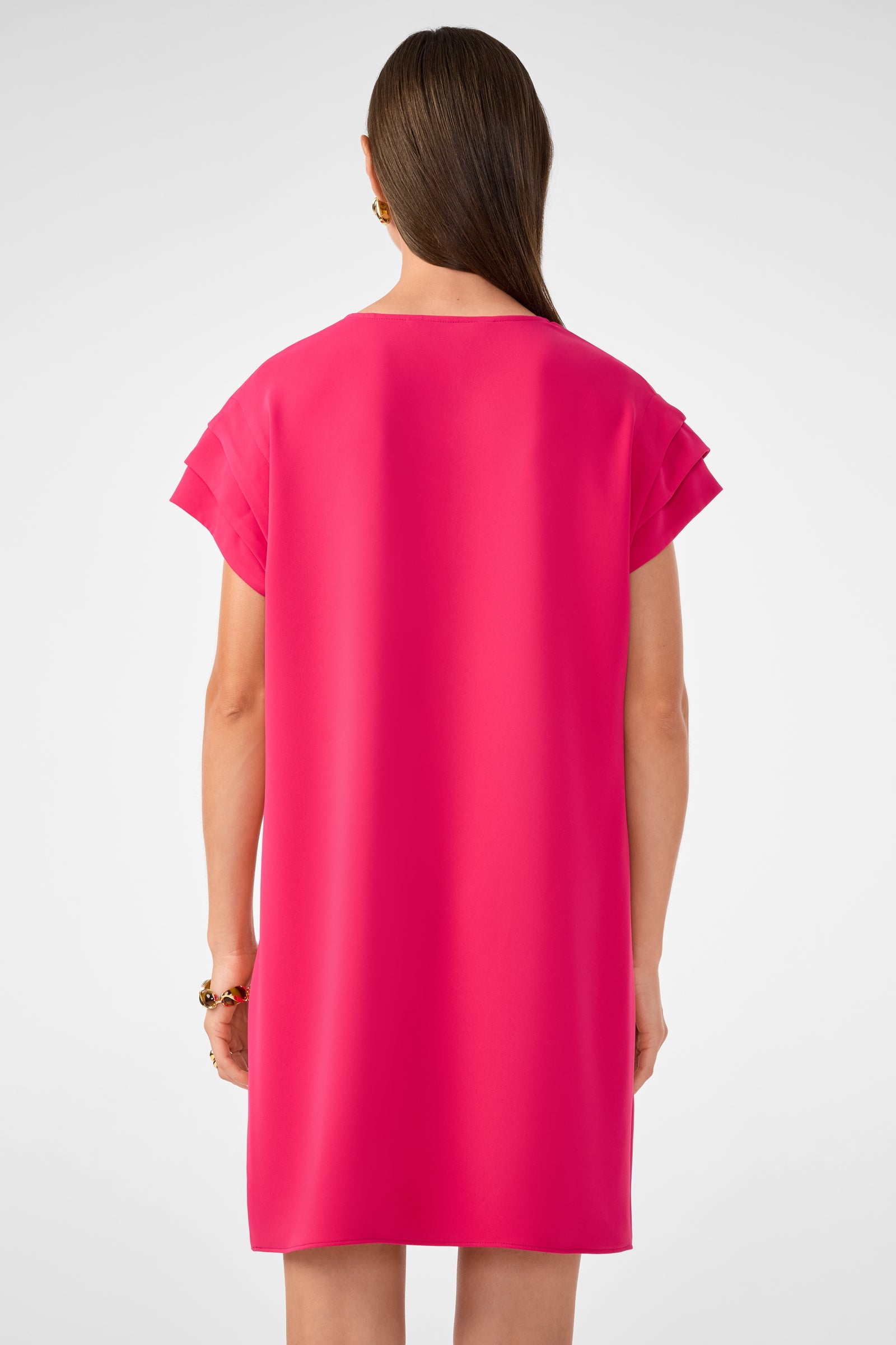 Sadora Short-Sleeve Dress