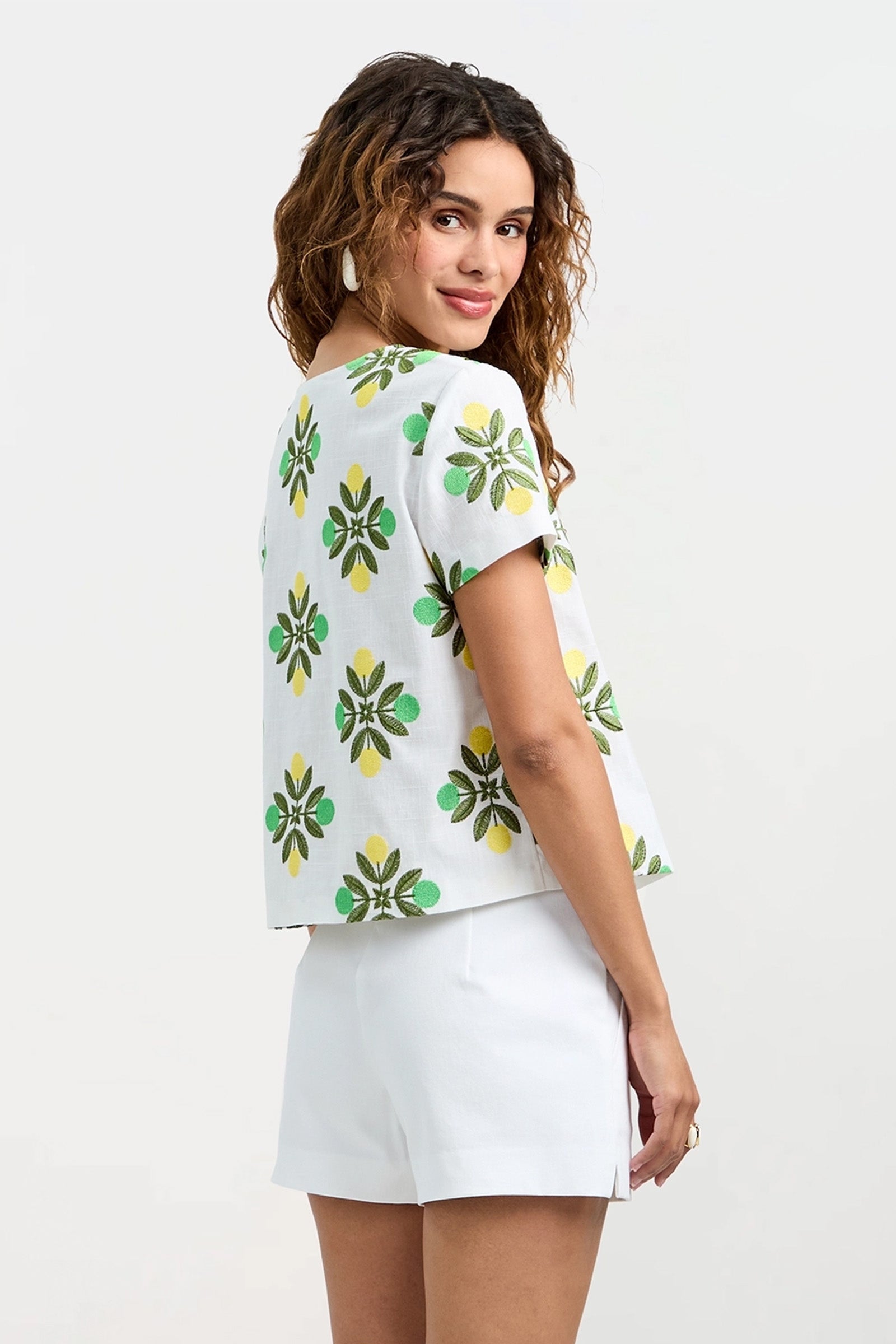 Salina Tie-Front Top