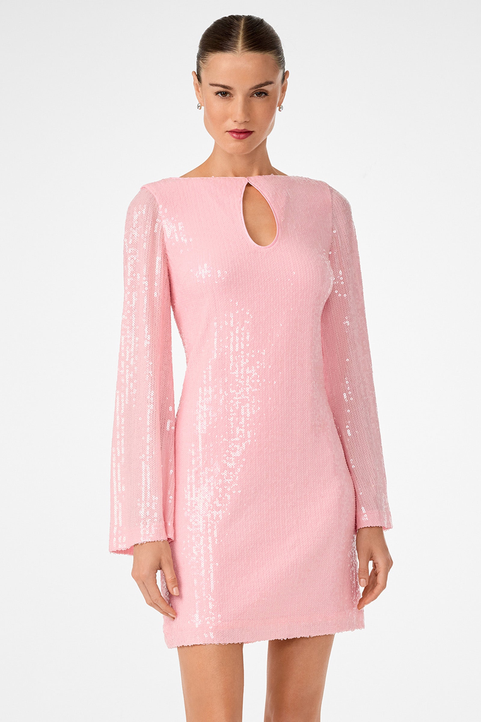 Singles Sequin Mini Dress