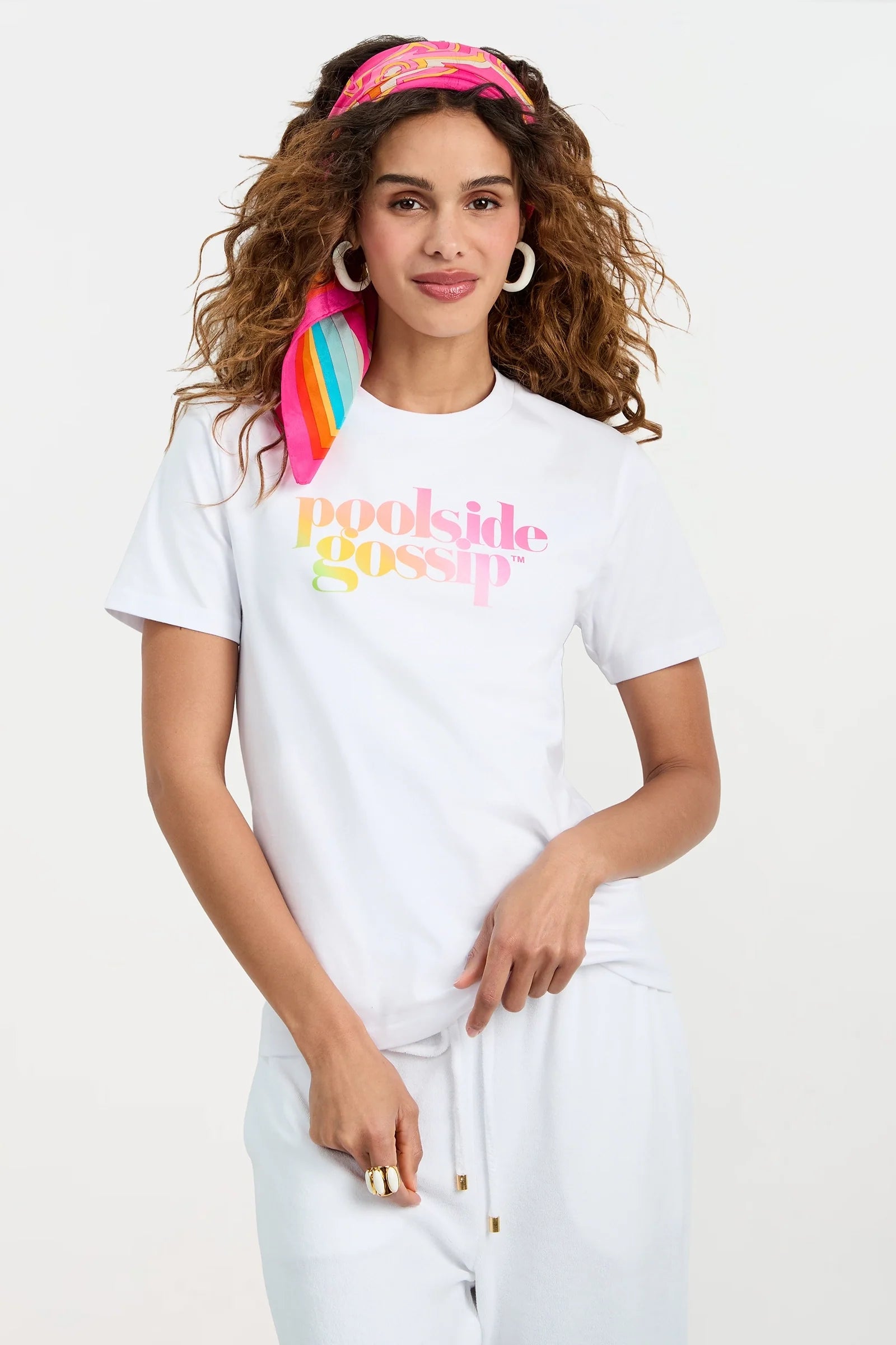 Poolside Gossip Crewneck Souvenir Tee