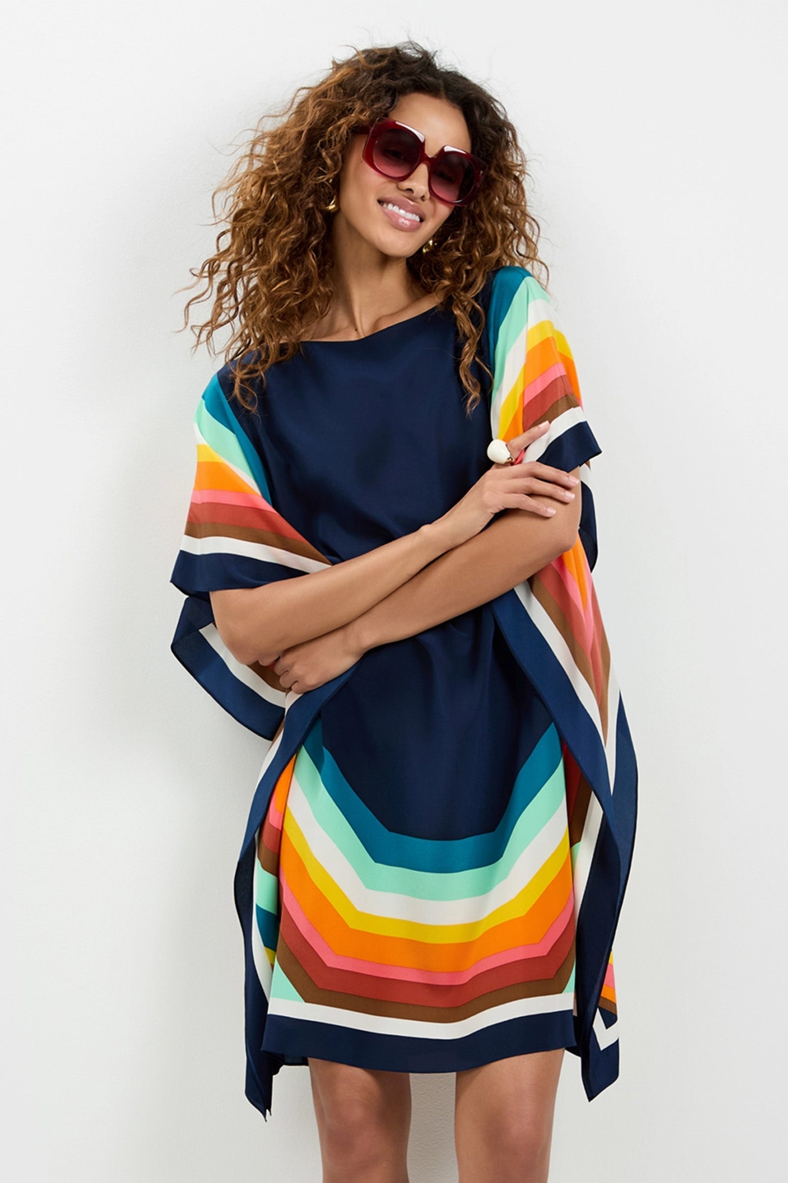 Theodora Caftan Dress - Siena