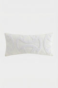 Santorini Embroidered Lumbar Pillow