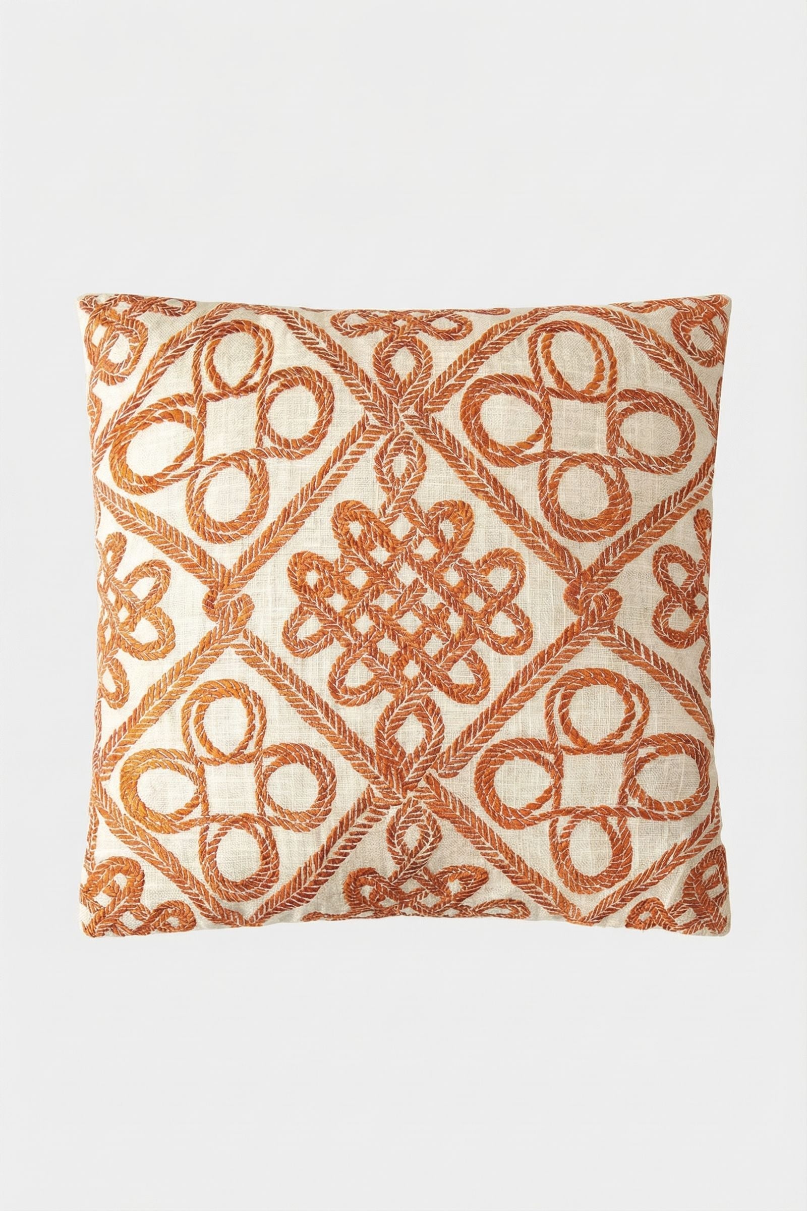 Costa Mesa Embroidered Square Pillow