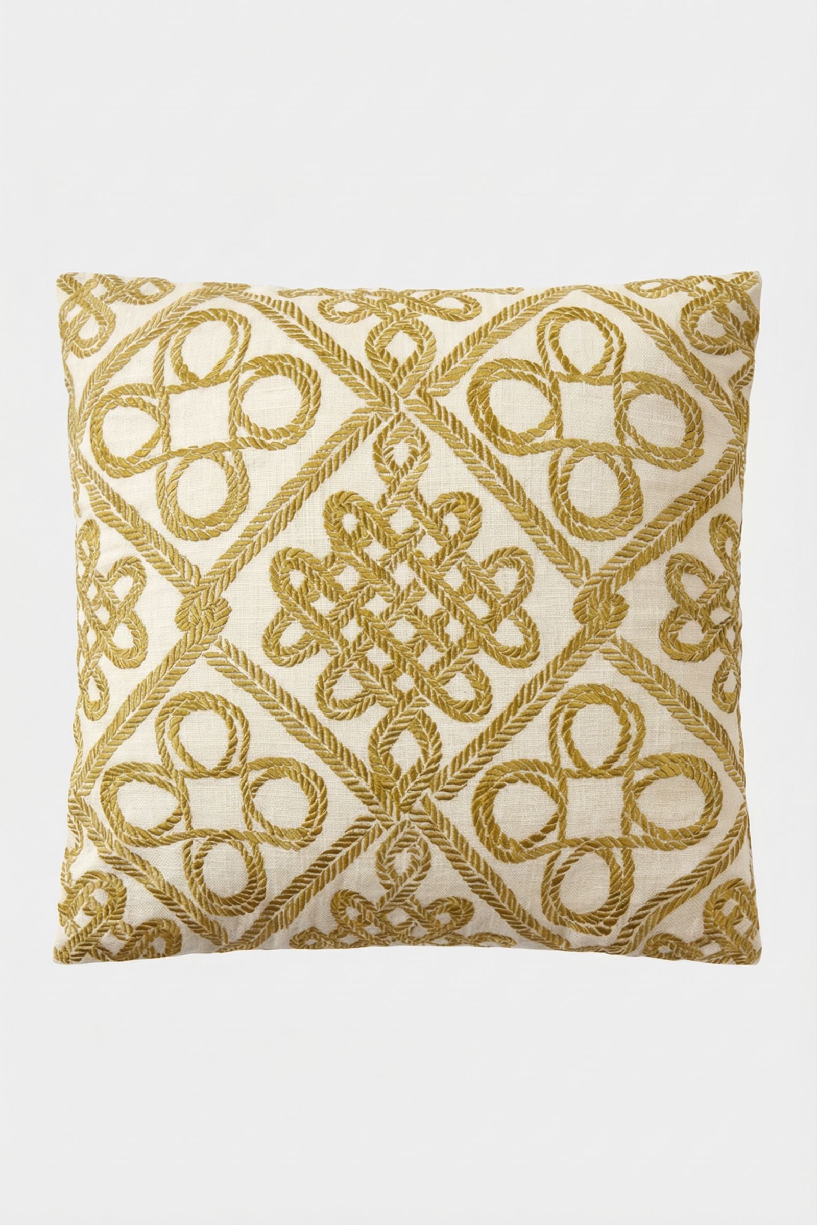 Costa Mesa Embroidered Square Pillow