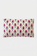 Roseville Embroidered Lumbar Pillow