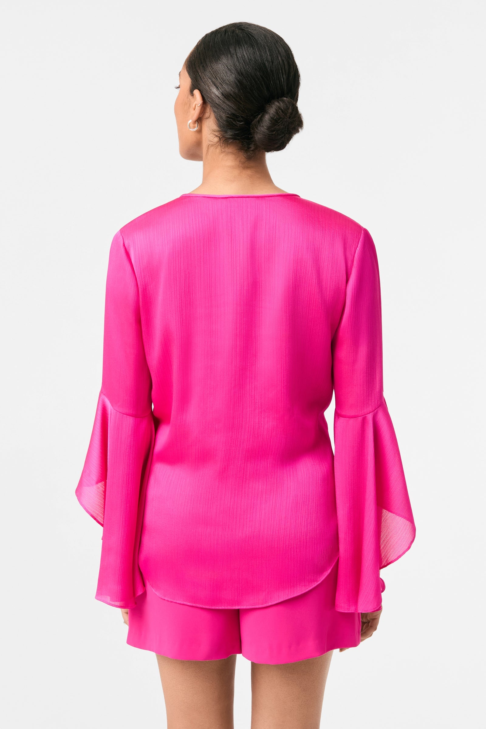 Yuki Flounce-Sleeve Top