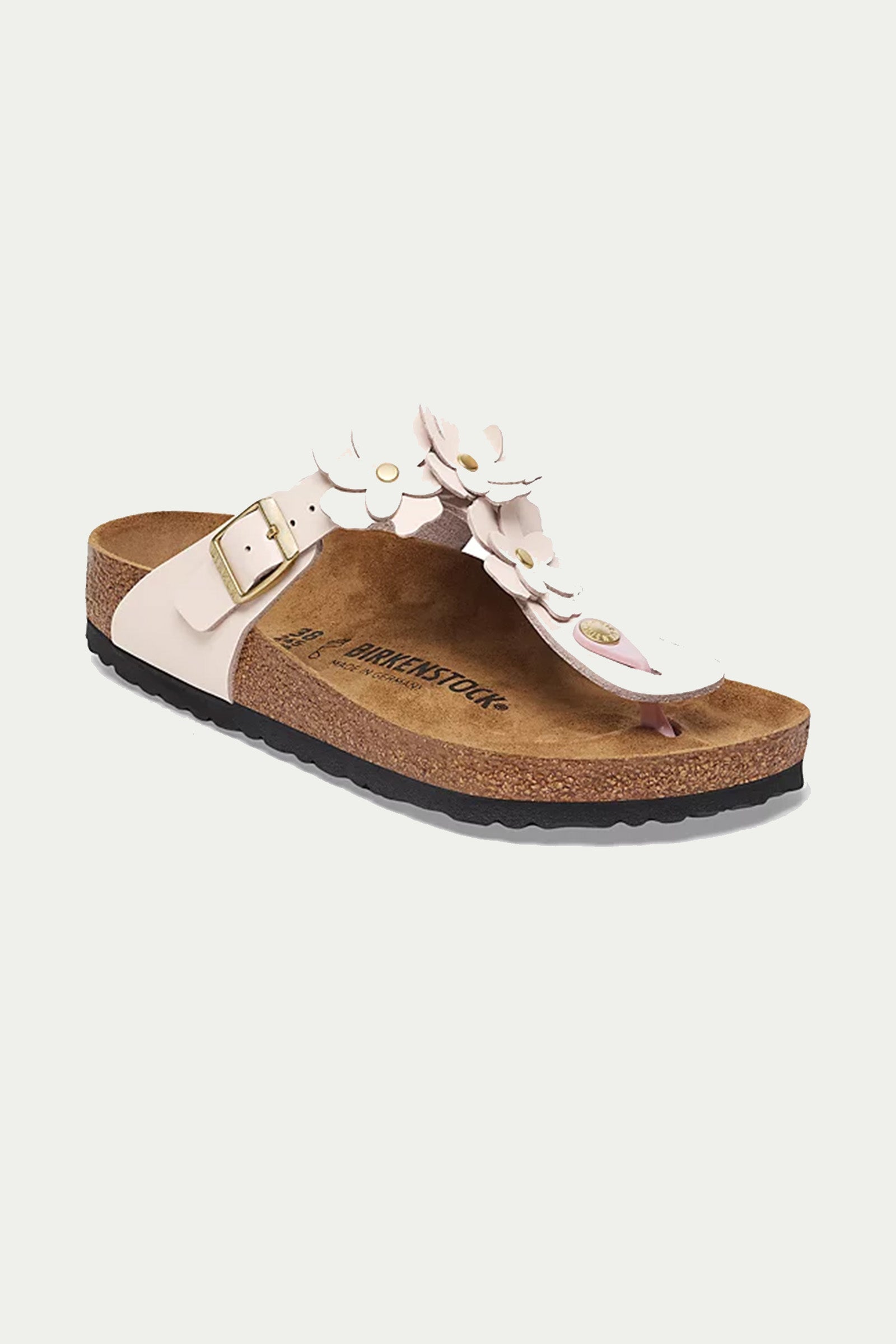 Women's Gizeh Flowers Leather Sandal - Rose