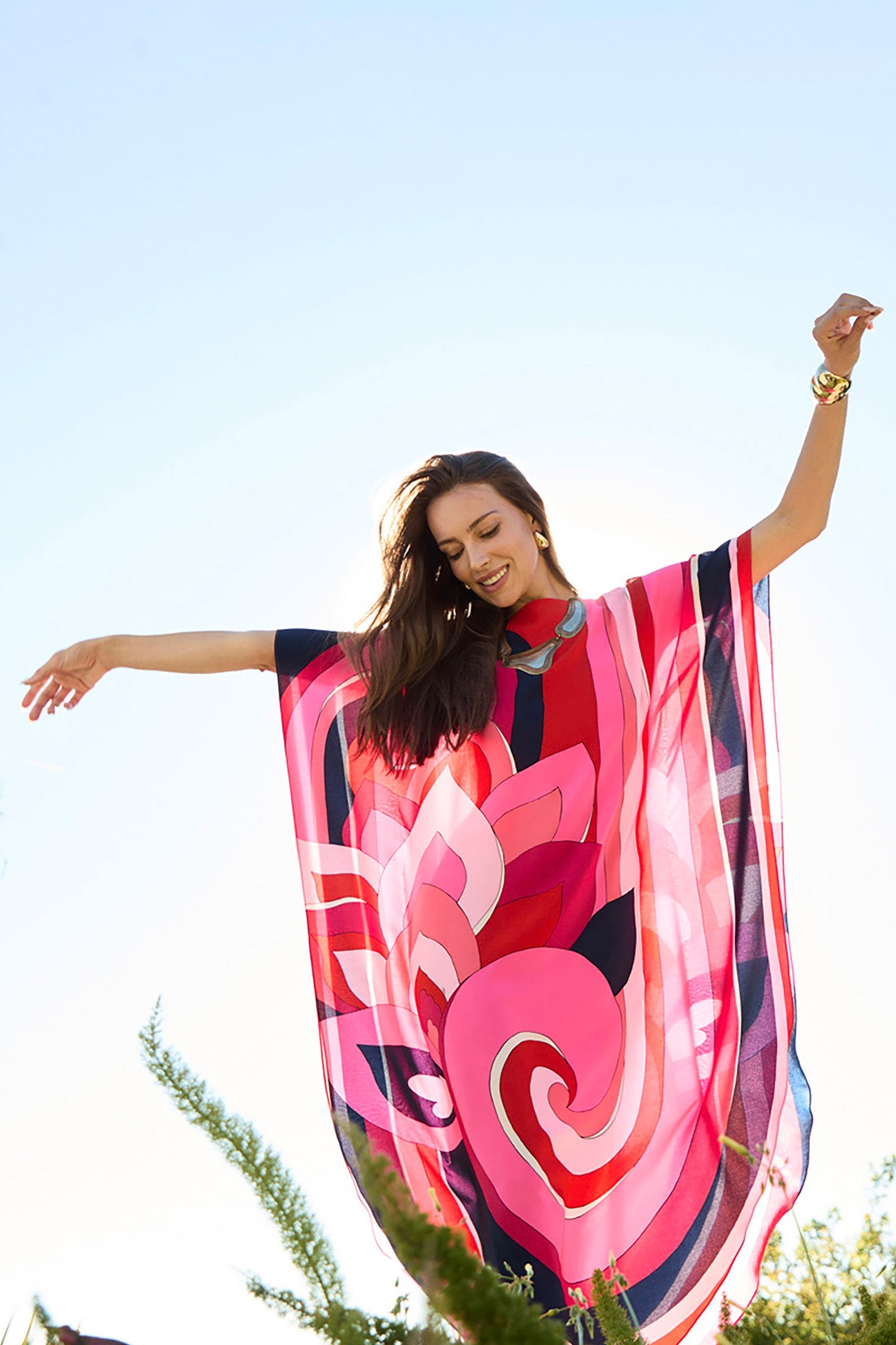 Jalani Maxi Caftan Dress