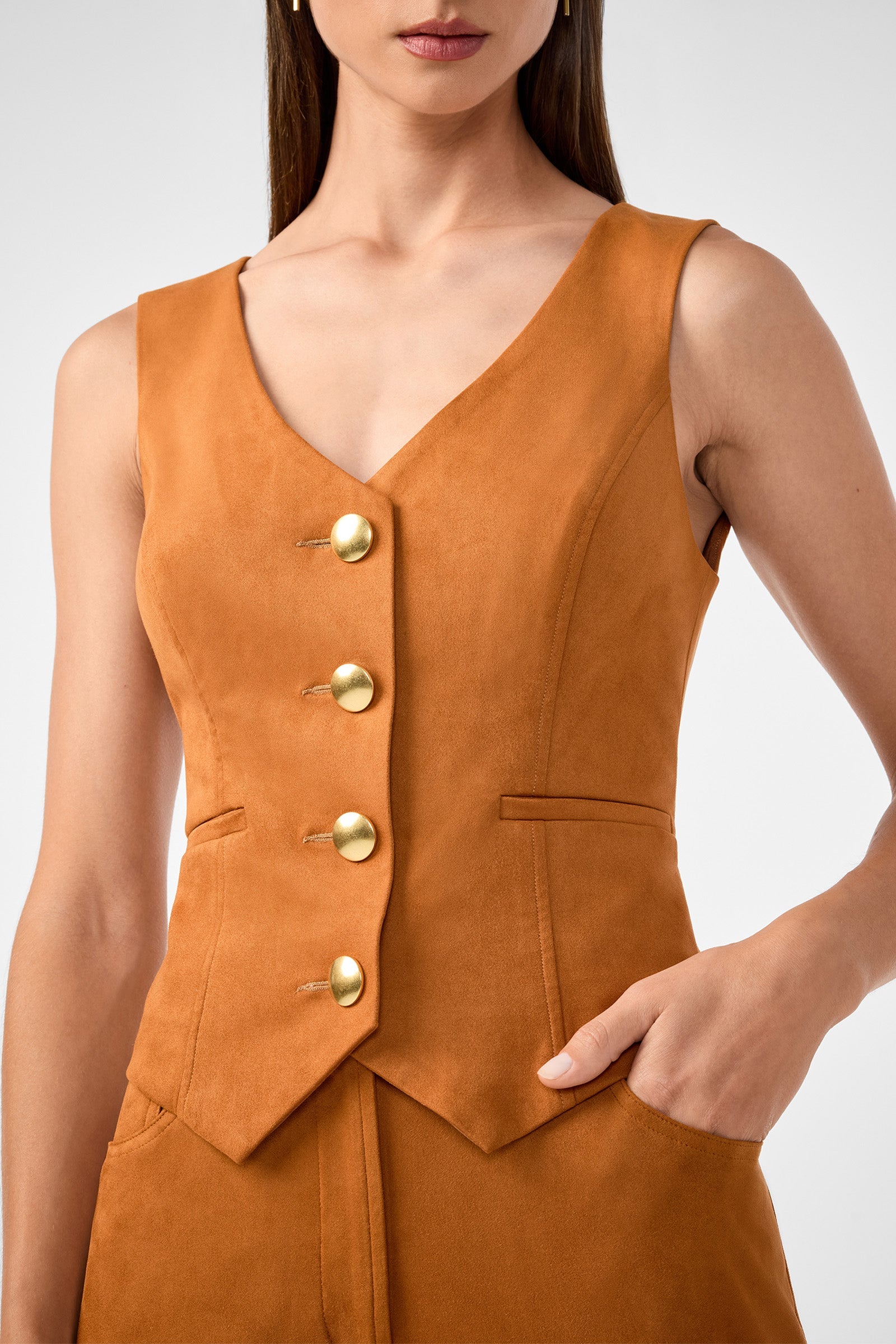 Kofi Suede Vest
